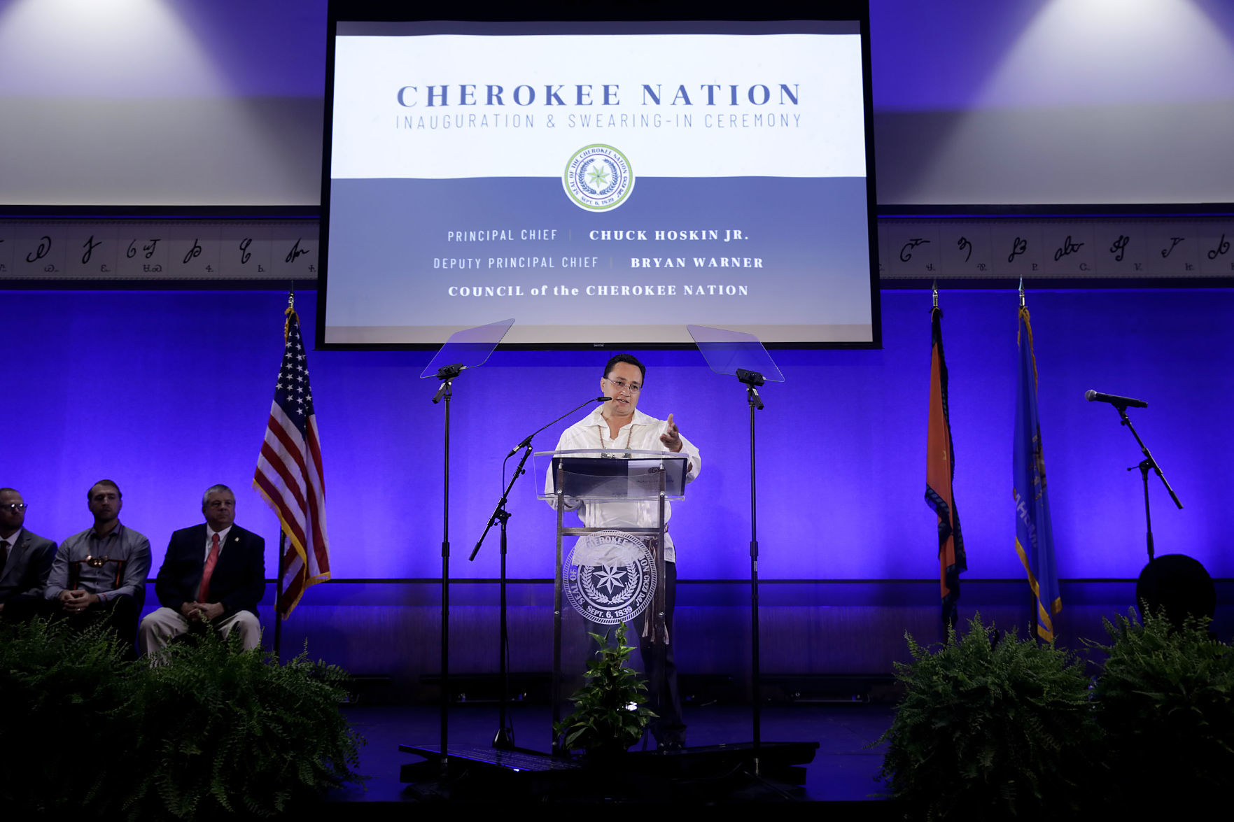 CHIEF SWORN IN